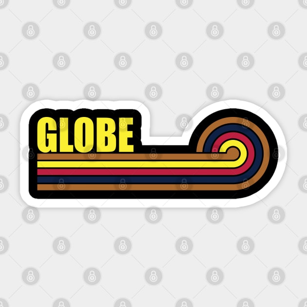 Globe Arizona horizontal sunset 2 Sticker by DPattonPD